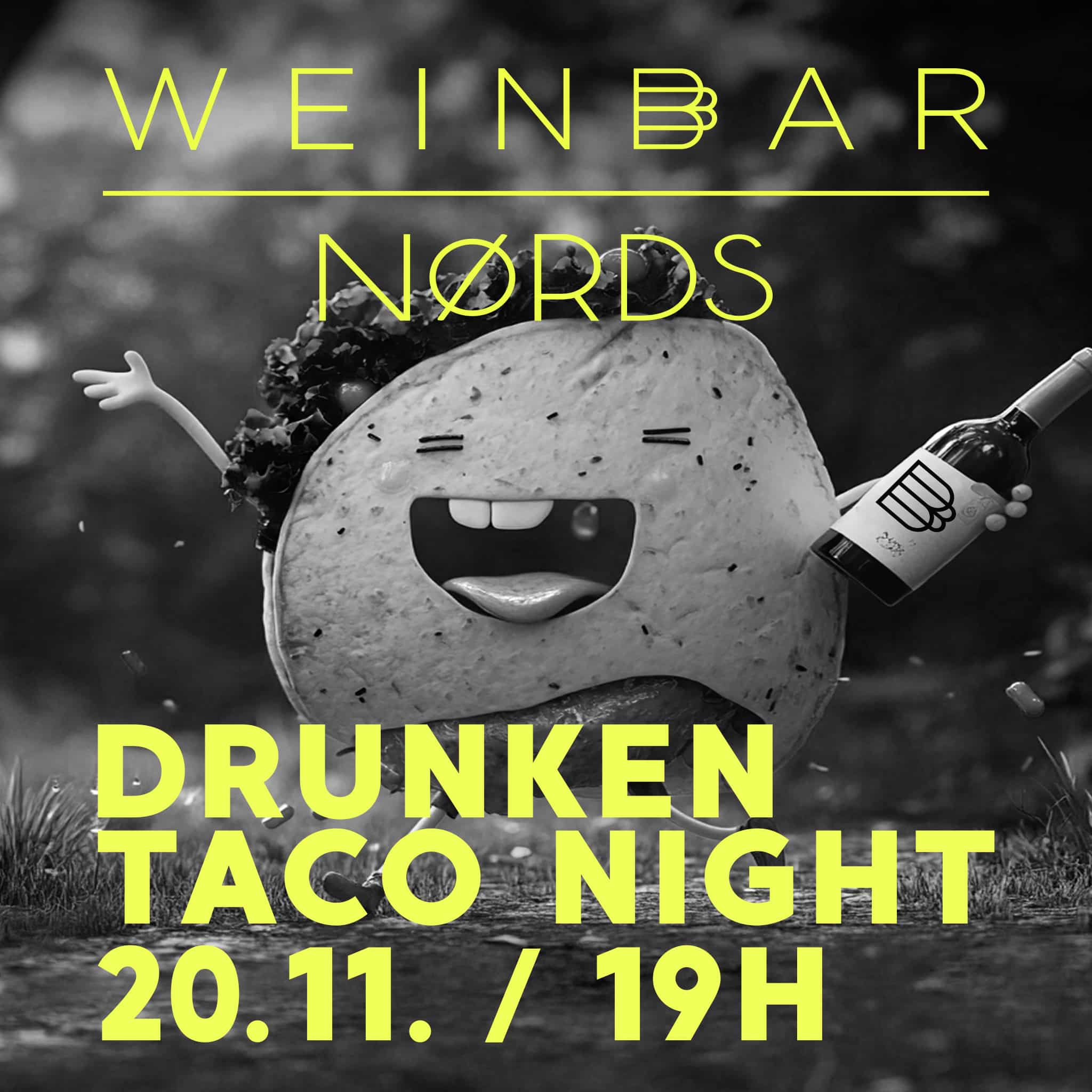 Tacos in der Weinbar